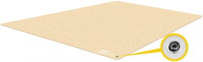 Electrostatic Dissipative Chair Floor Mat Signa ED Beige 1.22 x 1.5 m x 3 mm Antistatic ESD Rubber Floor Covering
